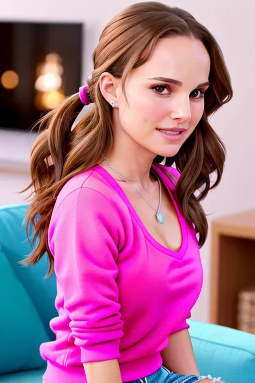 Dopamine Girl An Ultra Realistic Photograph Of Natalie Portman