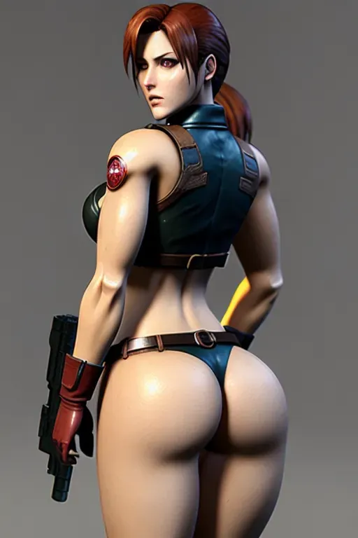 Dopamine Girl A Photo Shot Of Ass Claire Redfield Resident Evil