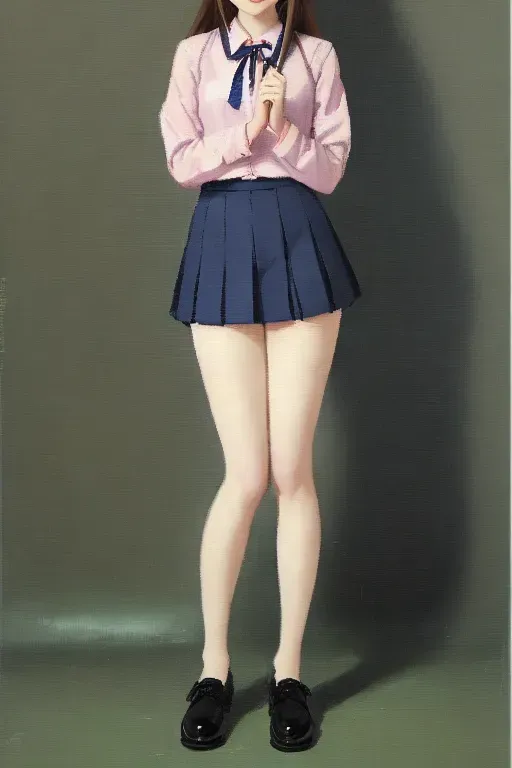 Dopamine Girl A Oil Painting Of Saito Asuka Of Nogizaka46 She Is Very