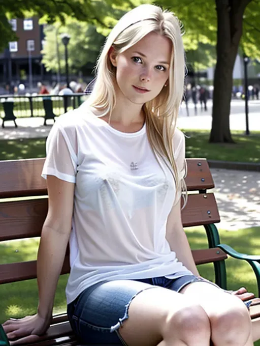 Dopamine Girl Worn Photo Of A Swedish Woman In Her Thirties Sitting