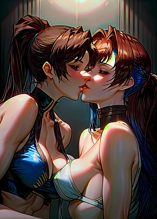 Dopamine Girl Ultra High Quality Masterpiece Romantic Nsfw Kissing