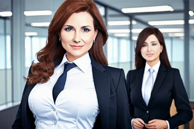 Dopamine Girl Best Quality Photorealistic Picture Of CEO Woman In