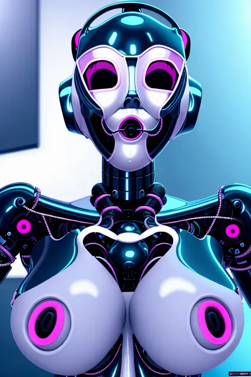 Dopamine Girl A Beautifil Robot Showing Her Huge Tits And Vagina Sex