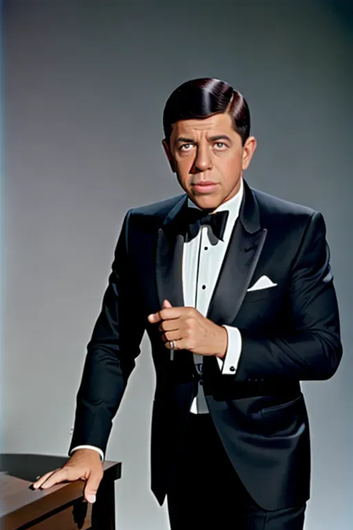 Dopamine Girl A High Resolution 8K Photograph Of Jerry Lewis As