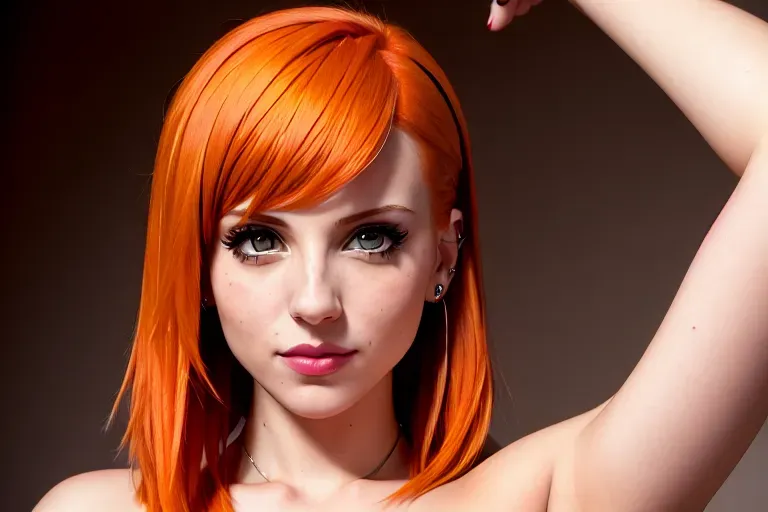 Dopamine Girl A 8k High Resolution Photo Of Flirty Hayley Williams