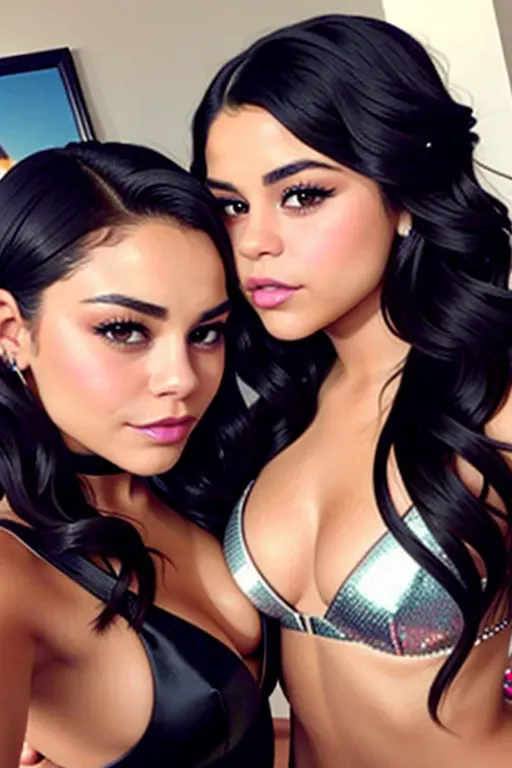 Dopamine Girl SELFIE Of Vanessa Hudgens And Selena Gomez Lfive