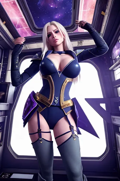 Dopamine Girl Mara Sov In Space Shuttle Doing Magic Stoic Pov