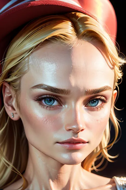 Dopamine Girl Best Quality D Ultra High Res Detailed Face And Eyes Diane Kruger