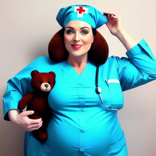 Dopamine Girl Bbw Belly Rolls In A Nurse Hat Nurse Scrubs Riding