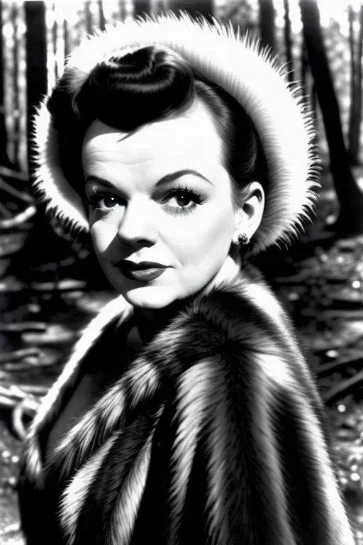 Dopamine Girl A K Resolution Realistic Photo Shot Of Judy Garland