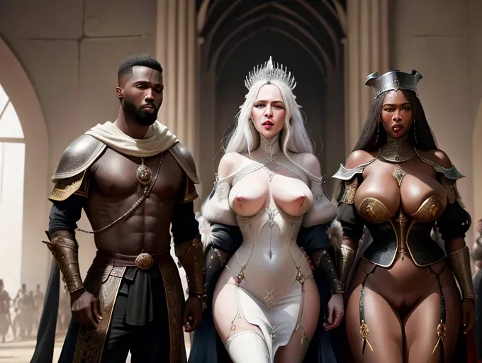 Dopamine Girl White Kings Ruling Over Multiple Black Concubines K