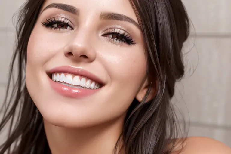 A 8k resolution photo shot of a beautiful woman, very compassionate and friendly, (pretty teeth), ((detailed hair features)),(((detailed facial features))),((detailed body features)),(detailed arms features),(extremely textured skin),((beautiful lips)),((highly detailed)), taking a shower