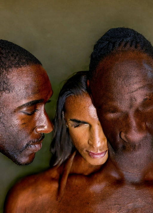 <lora:plVOedlDbyM_HANNAH:1> having sex with two black men, <lora:plVOedlDbyM_MMF_WOMANSANDWICH:1>, 1 female, 2 males,