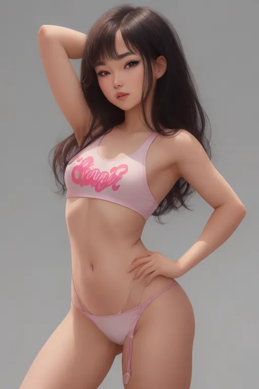 A very cute cheerleader, asian, Chinese, hot, sexy, half naked, medium dark hair, thick eybrows, happy eyes, small nose, soft cheeks, full lips, narrow chin, cute pink and white, short revealing football cheerleader onesie, mini skirt, garter belt, thin figure, small breasts, thin curvy waist, thicc ass, full thighs, aroused pussy, aroused clit, throbbing anus, standing staring at me provocatively, showing me her ass, sweet, submissive, begging me to fuck her, high definition, 4k quality, excellent lighting, great shading, pristine detail, very clear picture, beautiful vibrant colors, accurate at lower promp guidence, ultra realistic, five fingers per hand.