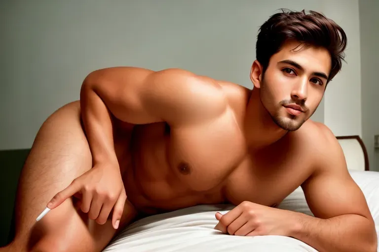 masterpiece, 1boy, a award winning photo of a handsome male tennis player, wide stance legs exposing slightly hairy butthole, laying down, european, (32 yo), modelshoot, dark rim lighting, perfect face, (pores),(bokeh:1.2),(natural skin:1.2), (dark room), olive skin, dark background, best quality, photo, in room, (erect penis cumming), sharp focus, (vibrant, dramatic, dark, sharp focus, 8k), (on his back masturbating, looking at viewer) , (biting lip seductively), shiny skin, skin shine, photographed by Canon EOS R6, 135mm, 1out of 1250s, f2.8, ISO 400, <lora:BetterCocks:0.7>