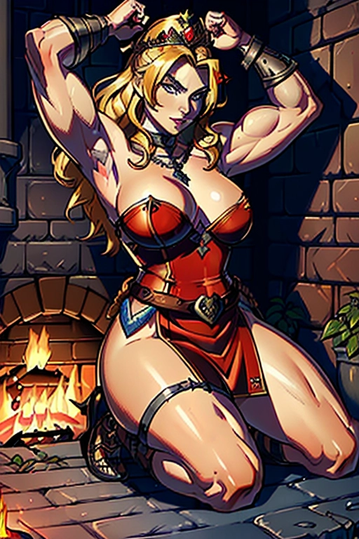 Two people, a twisted realism fantasy setting, a sexy story book princess and a dashing Nordic warrior having graphic sex, a beautiful and cute damsel princess, blonde, thicc curvy, sexualy aroused, captive, in a dungeon, tattered pink princess dress, waiting eagerly for a strong dashing warrior barbarian in the fireground to fuck her, a muscular warrior man, red hair and beard, well endowed, viking armor, ((high definition)), ((4k quality)), ((excellent lighting)), ((great shading)), ((pristine detail)), ((really clear picture)), ((beautiful vibrant colors)), ((accurate at lower prompt guidence)), ((ultra realistic)), (((five fingers per hand))), (((two arms per person))), (((two legs per person))), (((two hands per person))), (((two feet per person))), ((((100 percent according to prompt))))