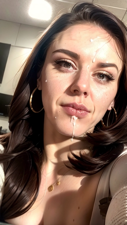 (Hypnotized), (photo realistic:1.37), (modern), <lora:PN7xrGpnVMg_JunoJamie:0.9>, (female, sexy stripper, (fit, toned, bodybuilder, superstar athlete, (small breasts:1.3), small pink nipples, glistening skin, pale skin, (brunette hair, flowing fancy hair, mussed hair), (earrings)), fancy strip club setting, nighttime, (eyes rolled back in her head, mouth open, orgasm), low light, (nude, a wide collar with chain attached), on a strip club stage, ((facial closeup, focus on her face)), ((mouth wide open, mouth full of gooey cum, white cum filling her mouth, drooling cum)), ((cum oozing from her nostrils)), ((puking cum, vomiting cum)), (cum exploding from her mouth, gagging on vile cum), (((realistic mouth, perfect lips))),
(best quality), <lora:dpmg_add_detail:0.5>, beautiful,(high resolution), (((masterpiece))), (uhd), (8k)