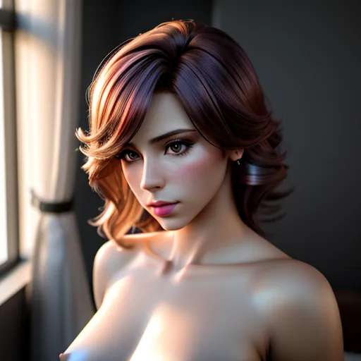 trans girl, gorgeous, HDR, lifelike, realistic, ultra real, highly detailed, perfect female form, penis, t girl, transwoman, transgender, twink