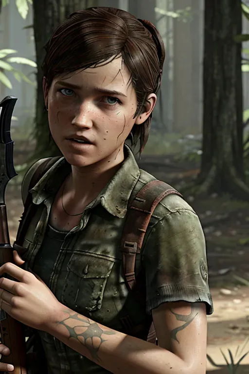 Dopamine Girl Ellie From The Last Of Us Qwzeqqypzpn 