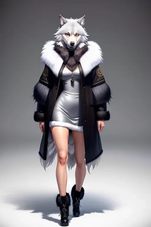 Beautiful wear wolf. (((Full body fur)))