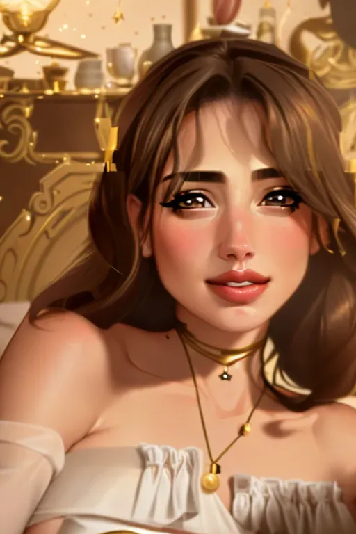 a photograph of,gal gadot,naked,leaning against the wall,in a tea party,natural breasts,five slender fingers,wavy curtain bang,gorgeous face,beautiful lips,detailed large eyes,curved eyebrows,pale skin,cosy,wearing necklace,artstation,bokeh,8k,cgsociety,editorial