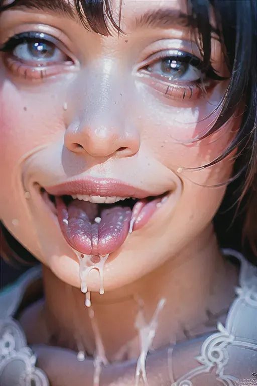 <lora:dpmg_ahegao:0.9>, (closeup),full body, eyelashes, woman,ahegao,((bukkake,facial,cum)), parted lips,(shiny skin:1.1),blush,(outdoors), photo referenced,best quality, ultra high res, (photorealistic:1.4), (detailed face and eyes),realcumAI, Style-Moana