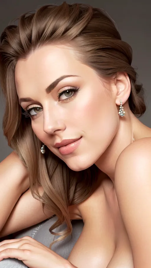 ((very low angle close up front view portrait of a solo czech lady lying on a cosy pillow)), (Cheek Pillow Rest position with Side of face on pillow.), ((accurate facial details)), (beautiful detailed blueish grey eyes), (beautiful detailed natural lips) ,(natural eyebrow), (nice teeth), (natural hair Beehive updo style ), (nice breasts), earings, necklace (((8k ultra high resolution photo))),((natural lighting)), <lora:female_pov:0.3>