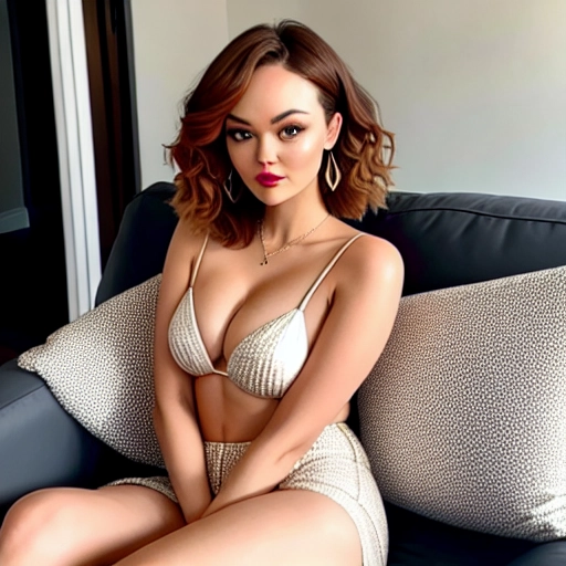 Olivia cooke daughter,
Elegant and sexy,
At home