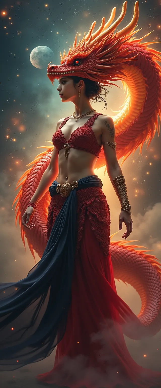 AI Art by MAGENTA CHARIZARD | Dopamine Girl