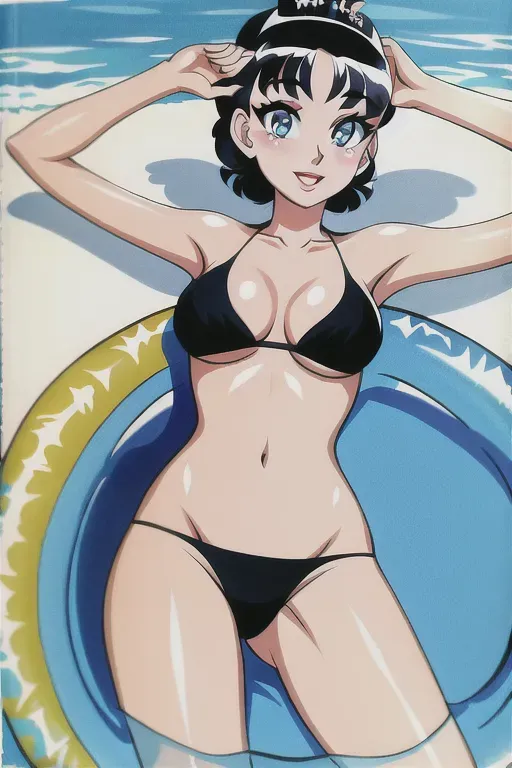 Audrey Hepburn in a bikini