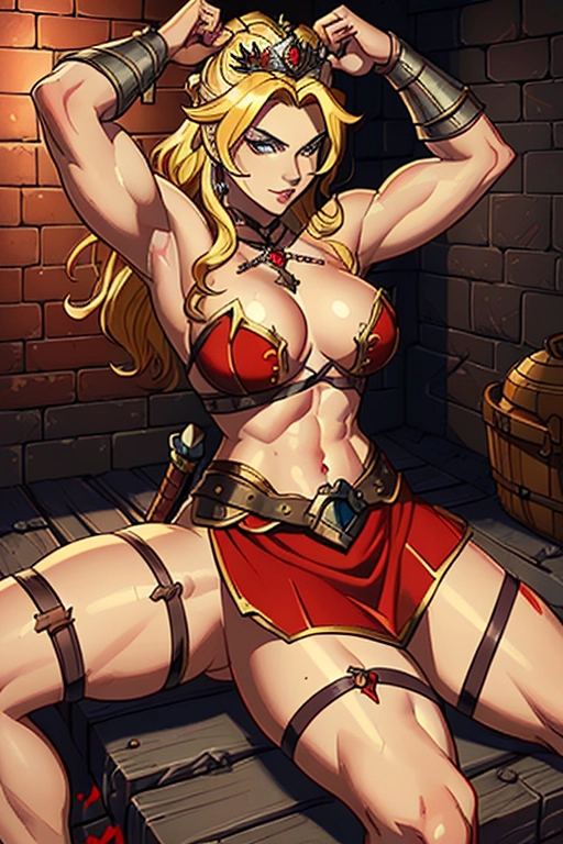 Two people, a twisted realism fantasy setting, a sexy story book princess and a dashing Nordic warrior having graphic sex, a beautiful and cute damsel princess, blonde, thicc curvy, sexualy aroused, captive, in a dungeon, tattered pink princess dress, waiting eagerly for a strong dashing warrior barbarian in the fireground to fuck her, a muscular warrior man, red hair and beard, well endowed, viking armor, ((high definition)), ((4k quality)), ((excellent lighting)), ((great shading)), ((pristine detail)), ((really clear picture)), ((beautiful vibrant colors)), ((accurate at lower prompt guidence)), ((ultra realistic)), (((five fingers per hand))), (((two arms per person))), (((two legs per person))), (((two hands per person))), (((two feet per person))), ((((100 percent according to prompt))))