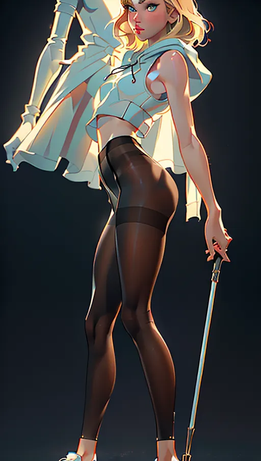 ((full-length realistic photograph from below)) Insanely detailed and intricate, ((((front view)))) digital photo of, leggy ((skinny)) ((flat-chested))((long slender legs))blonde hair with bangs ((year 2014)) (((extremely detailed face, taylor swift))) looking into camera,(((wearing midriff sleeveless hoody and transparent pantyhose and sneakers)))(pantsu),(standing pose, walking, facing down camera), (((bottomless))), on the streets ,five fingers per hand,short hair with bangs,beautiful face,beautiful lips,((realistic eyes))),curved eyebrows,curved eyelid,textured skin,(((slender legs and sneaker magazine shoot)))(((barefoot)))satisfaction,artstation,professional,unreal engine,bokeh,sharp focus, ((<rpg v1>))(((<photorealism v1>))) ((masterpiece))(pores)(unretouched)(detailed skin)((real skin texture))((real skin))((((entire body in frame))))