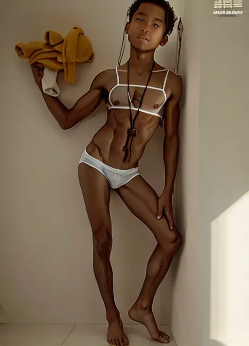 Naked, no clothes, shirtless
