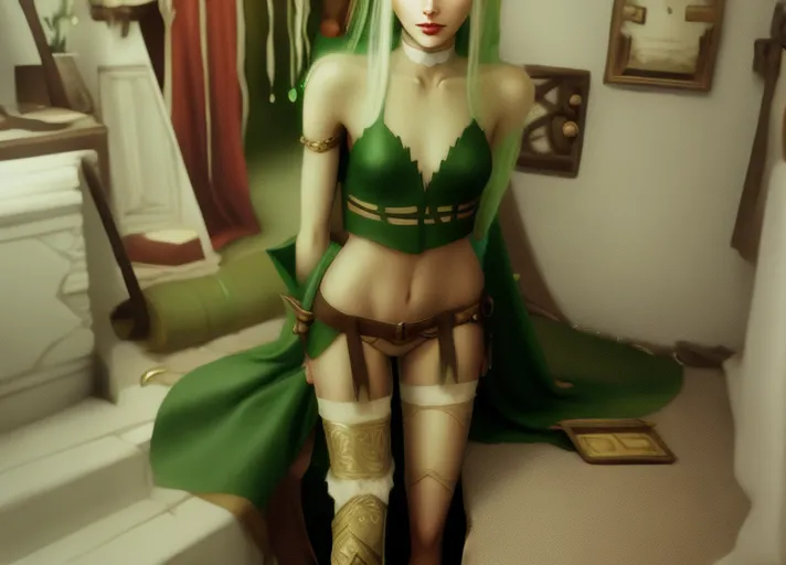 Elf princess female pretty