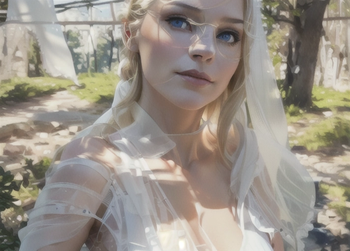 Masterpiece,perfect edges, ultra realistic, perfect anatomy, Stepford wife, 45 years old, middle aged, mature, realistic skin texture, (soft natural lighting),(soft white glow), short platinum-blonde hair with great details,(((face photorealistic))),(((highly detailed face))),(((highly detailed photorealistic eyes))),perfect hands,(highly detailed photorealistic skin), pores,no makeup,natural beauty,(((medium full breasts))),tall,wide hips,athletic build,blue eyes,standing,on a mountains, gentle breeze,(((taking off a sheer white nightgown))),coy expression,no makeup,(((exposed breasts))),(((no panties))),
EDITORIAL Waking up early in the morning the middle aged Stepford wife goes outside to allow the sun to warm her skin, her white sheer sundress highlights her beautiful breasts, and you can see her bare pussy through the sheer white nightgown