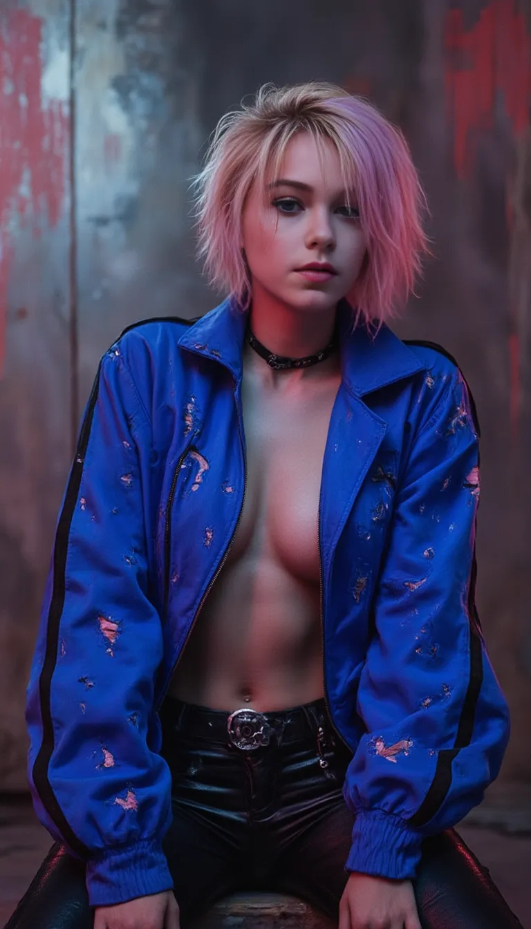AI Art by MAGENTA CHARIZARD | Dopamine Girl