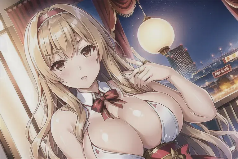 a illustration of,alice nakiri,wearing empress dress,shooting from a high point,at the convenient store,big breasts,five slender fingers,wavy curtain bang,beautiful face,beautiful lips,brown eyes,curved eyebrows,pale skin,romantic,wearing golden ring,unreal engine,smooth,pixiv,professional,8k
