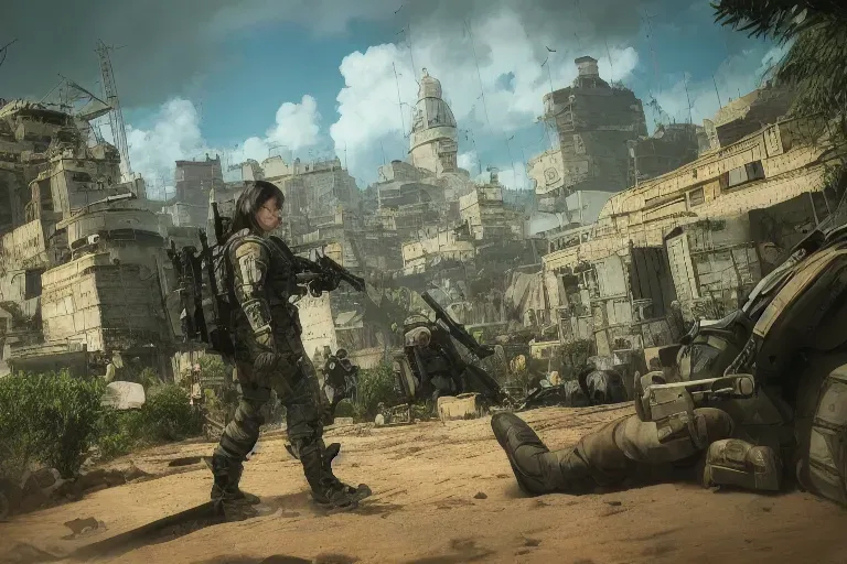A first person shooter for women, A first person shooter for girls, A feminine first person shooter, A first-person shooter for women, a first-person shooter for girls, a feminine first-person shooter, masterpiece x best_quality, multiple women, multiple girls, weapons, armor, action-packed, photorealistic graphics, futuristic, power armor, blonde, brunette, black haired, pov, first-person perspective, armored, power armored, FarCry type, poles of corpses in the background,
