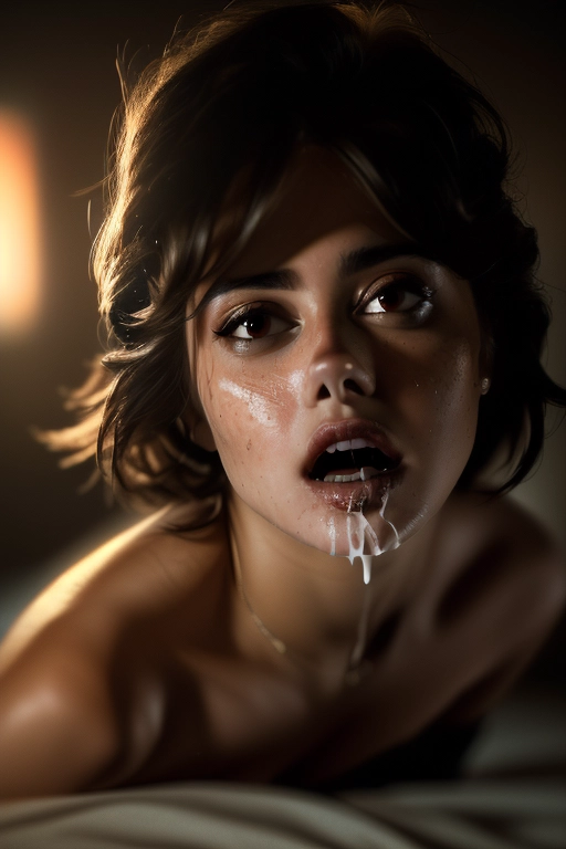 <lora:KpxWkLqox25_Ella_Purnell:1>
, (female, toned, fit:1.2))), (cum on her),
open mouth, Full eyelashes, bright eyes, messy hair, high cheekbones, cute button nose, narrow hips, thin thighs, skinny body,
((topless)), tattoo,
(((she is on the bed))), (((she is wearing a torn, ripped, cut t-shirt))), 5 fingers,
Ultra detailed face features, Ultra detailed skin features, Ultra detailed pouting full lips, Ultra detailed eyes features, Ultra , Ultra detailed features, (realistic hair texture:1.1), <lora:reverse_upright_straddle:1>,
((she is being lifted and fucked by a sexy vampire_man)), brutal, beaten, grabbed, held, violent sex, (((raped_sex:1.2))), (((molested))),
Beautiful face,
( soft light, atmospheric lighting),
(((captured with a 85mm lens:1), (sharp focus), bokeh, bokeh lighting, ultra best quality, ultra high quality, ultra high resolution, ultra high realism, ultra high realistic, ultra high masterpiece 1.2, ultra cinematic effects, foreground focus, foreground lighting, ultra cinematic lighting, ((ultra perfect teeth)), ultra perfect accurate portrait, super ultra accurate, ultra detailed, ultra accurate detailed, surrealism, ultra unreal engine, intricate, epic, hyper realistic, ultra detailed photograph, detailed gorgeous face,
<lora:dpmg_3d_rendering:0.1>, <lora:epiCRealLife:1>,<lora:dpmg_add_detail:0.5>, <lora:epi_noiseoffset2:1>,
32k, HDR, highest quality, highest resolution, absurdres, smooth, (soft lines), (soft edges), (perfect edges), (soft lighting), (soft glow), (cinematic lighting), (cinematic composition), (photorealism:1.37), (masterpiece:1.72), --s 750 --v 5.2,
