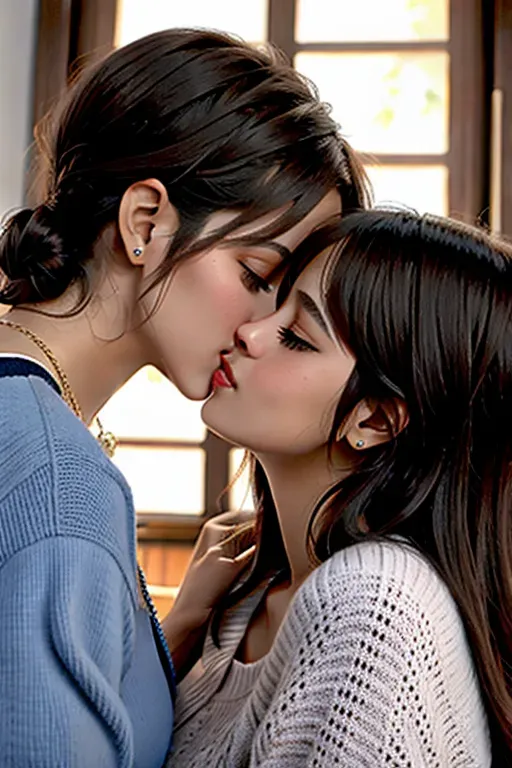 ((EtyS)) kissing ((AlizaS))
Photo 1-to-1