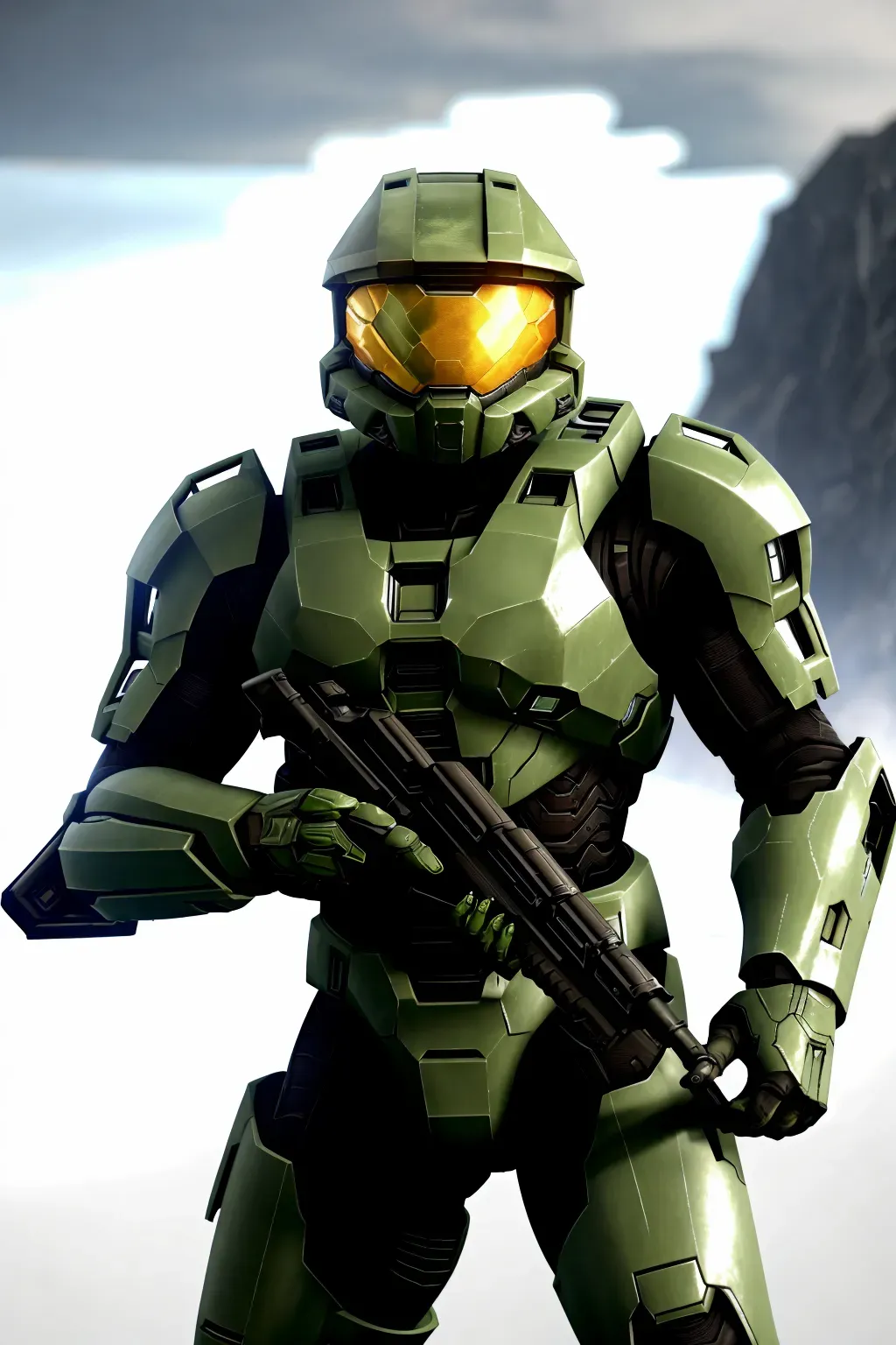 Dopamine Girl - Halo reach, spartan jorge, male, helmet on, anime, 8k ...