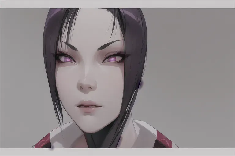 1girl, slender body type, full body , ninja, feudal japan::5, edo period, night::5, high res, small breasts::2, bare legs::5, green almond shaped eyes::2, thin parted lips::2, solo, ((masterpiece)),photo referenced::5, pale skin, purple eyeliner::5, tenchu::5, kunoichi::5, professional, ultra high res, kuugire, stealth, soft feminine facial features, button nose, dark kimono, 25 years old, seductive look, arrogant look, sinister look, moody lighting ,head tilt, detailed face and eyes, correct calf muscles::5 ,rose tattoo on thigh::5, correct feet anatomy::5 correct hand anatomy::5 , skin uncovered, short hair::5