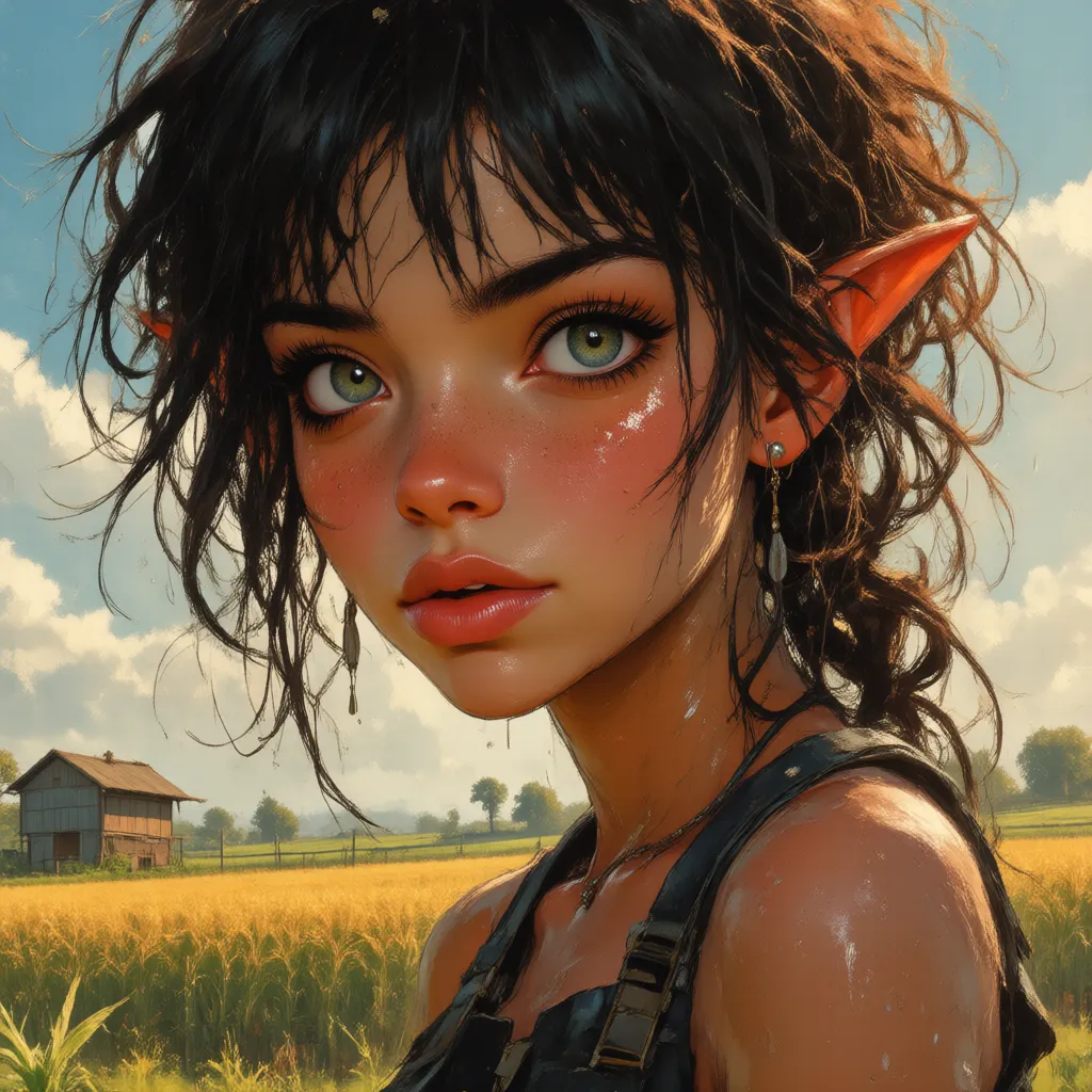 AI Art by MAGENTA CHARIZARD | Dopamine Girl