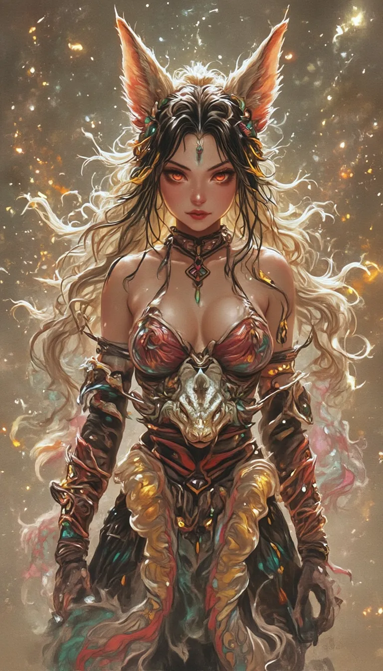 AI Art by MAGENTA CHARIZARD | Dopamine Girl