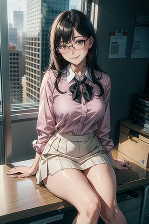 establishing shot, (((loose office attire, pink blouse, cream mini skirt))), slim curvy, eurasian woman, (hyper-realistic face:1.3), 32k uhd --ar 9:16 --stylize 750 --v 6, realistic,((((solo)))), nudity, (((long straight black hair))), (small breasts:1), breasts focus, wet skin, lips, perfect-hard-nipples, solo_focus, eye-contact, lifted cream mini skirt uncensored, ((torn office attire)), wearing glasses,
background outdoor park, sweaty, (((exhausted))),uncensored,
<lora:dpmg_add_detail:0.5>, (best quality),
beautiful, (((masterpiece))),(high resolution), (uhd), (8k),
sensual shy smile, ahegao,
