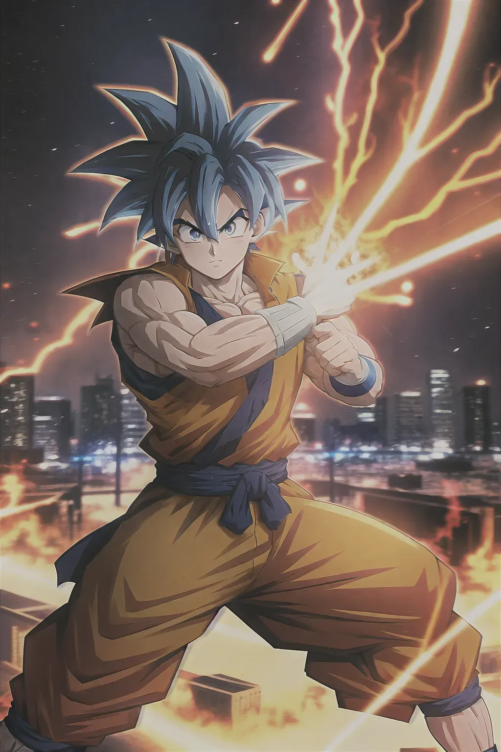 Goku Ultra Instinct Dragon Ball Resolution HD Anim iPhone