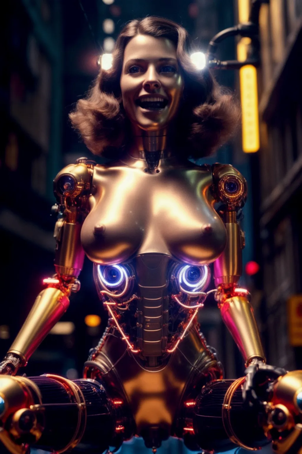 AI Art by Blue Dreamer | Dopamine Girl