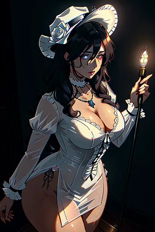 A very cute victorian female ghost, apparition, wraith, transparent, spirit of a beautiful woman, phantom, long flowing dark hair, ghostly appearance, tanned skin, dark eybrows, glowing eyes, small nose, soft cheeks, soft chin, full lips, pearl necklace, ripped and tattered victorian dress, small breasts, thicc curvy figure, thicc ass, full thighs, very wet aroused pussy, aroused clit, throbbing anus, hovering over me while i sleep, by my bedside, lifting skirt up showing her naked body, wanting sex with me, sweet, seductive, submissive, mansion, stormy, needing a man, background lighting, graphic sexuality, high definition, 4k quality, excellent lighting, great shading, pristine detail, very clear picture, accurate at lower promp guidence, five fingers per hand.