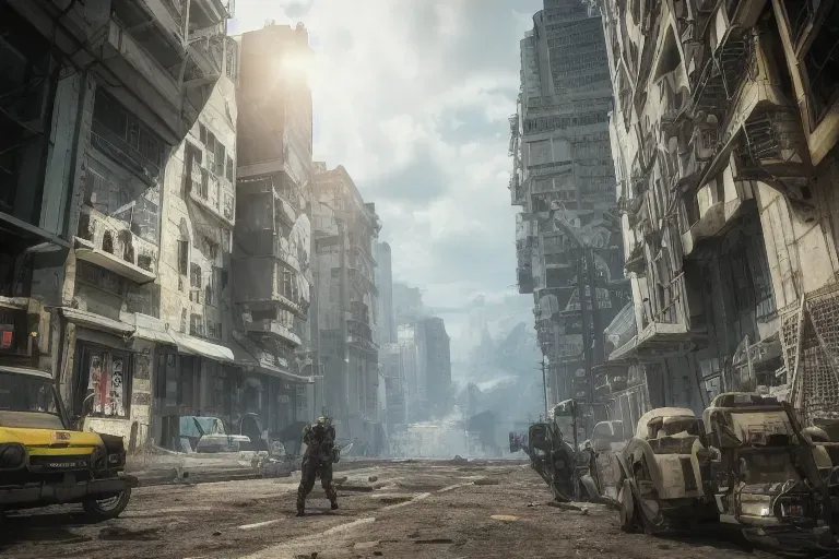 (masterpiece),(best quality),(8k wallpaper), extremely delicate and beautiful, (beautiful detailed face), intense light, global illumination, wizard, Excessive Quality, beautiful, magnificent, futuristic first person shooter type, hot babe type, Fallout type, futuristic power armored, first-person shooter, beautiful scenery, magnificent landscape, highly-detailed structures, big picture, excessive detail, FPS, First Person Shooter, Videogame, FarCry 2 type, futuristic, power armored, first-person shooter, beautiful, magnificent, highly-detailed structures, big picture, excessive detail, pov, Photorealistic graphics, First Person View, best quality, Mechas, Vehicles, Action, Shooting, Factions, Bases, Flags, Uniform, Wolfenstein: The New Order type, Alien: Isolation type, Metro: Last Light Type, videogame, excessive quality, FPS, First Person Shooter, Videogame, FarCry 2 type, futuristic, power armored, first-person shooter, beautiful scenery, magnificent landscape, highly-detailed structures, big picture, excessive detail, pov, Photorealistic graphics, First Person View, best quality, Mechas, Vehicles, Action, Shooting, Factions, Bases, Flags, Uniform, Wolfenstein: The New Order type, Alien: Isolation type, Metro: Last Light type, furst person shooter, first person perspective, Dead Island Type, Dying Light Type, Outlast type, Titanfall type, 16k quality, 16k resolution quality, Metal Gear type, Metal Gear Solid type, first person shooter, blue, silver, yellow, black, red, green, cyan, purple, orange, in-game, in-game type, urbaneous, urban, grassy, grasslands, jungle, jungles, forests, forest, futuristic weapon, futuristic weapons, futuristic armor, futuristic armors, next-gen, raytrace, rayteacing, ray-trace, ray-tracing, raytraced, ray-traced, storyboard, front side, front,