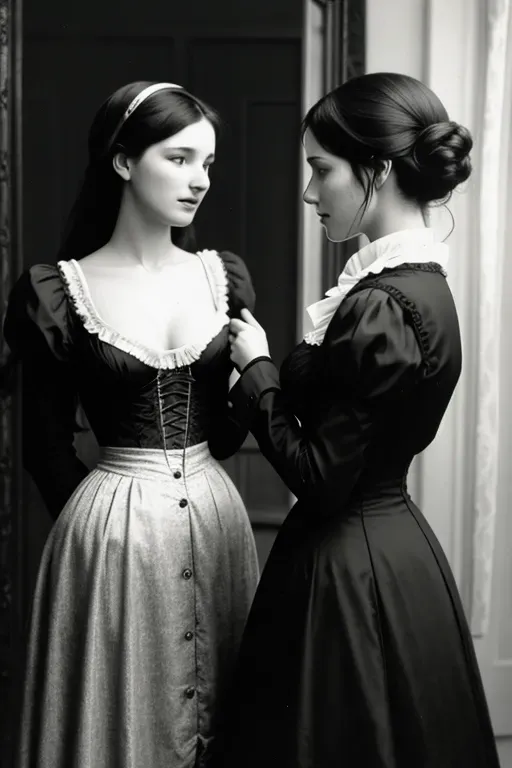 Dopamine Girl Two Women Undressing Each Other Swedish Victorian